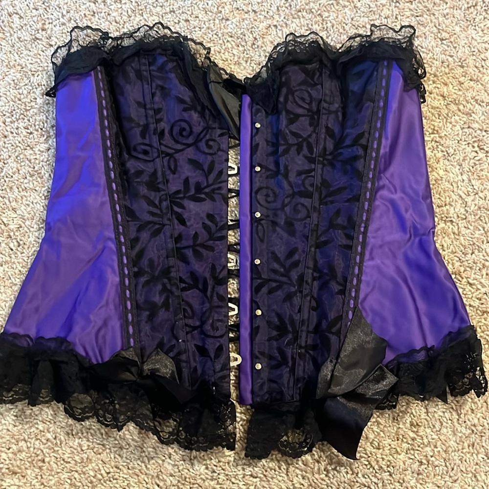 Purple Corset